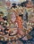 Ceramic Vintage Japanese Royal Satsuma Hand-Painted Earthenware Decorative Charger For Sale - Image 7 of 12