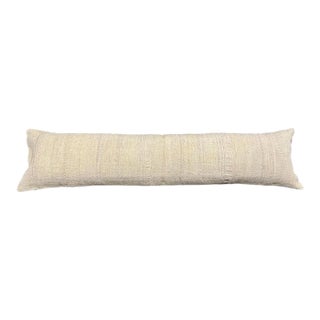 Turkish Hemp Pillow Cushion Natural Beige Cushion Cover 12x46 For Sale