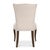 Louis XV Dining Chairs in Cream with Dark Brown Legs, Sets of 2 For Sale In Raleigh - Image 6 of 12