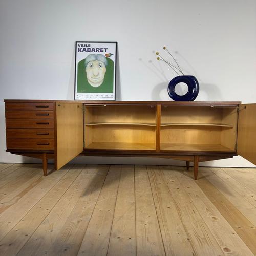Vintage Sideboard in Teak For Sale - Image 3 of 10