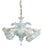 Vintage Chandelier in Blue Murano Glass, 1950s For Sale