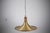 Mid-Century Teak and Brass Pendant Lamp, Italy, 1960s For Sale - Image 6 of 14