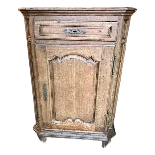Early 1900s Oak Louis XIV French Jelly Cabinet For Sale