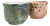 Ceramic Plant Pots, Germany, 1980s, Set of 2 For Sale