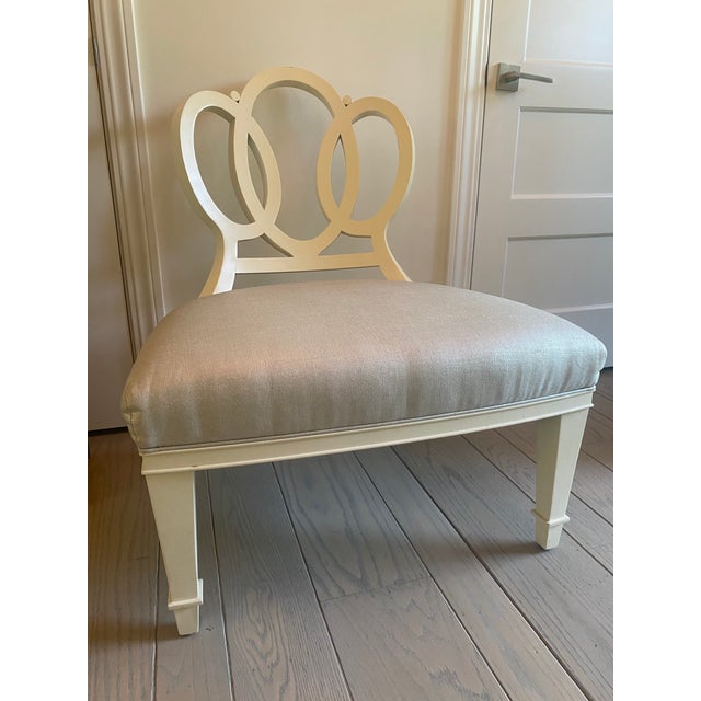 2000 - 2009 Barbara Barry Bracelet Chair For Sale - Image 5 of 9