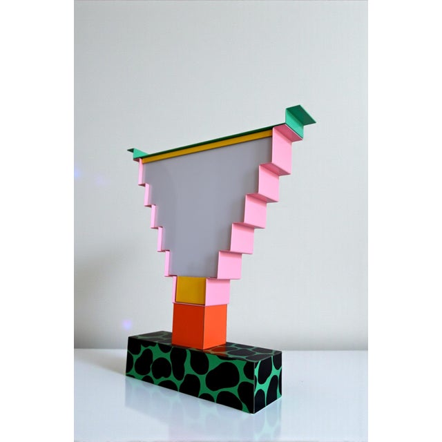 Ruskin Table Lamp by George Sowden and Nathalie du Pasquier For Arc 74, 1984 For Sale - Image 14 of 14