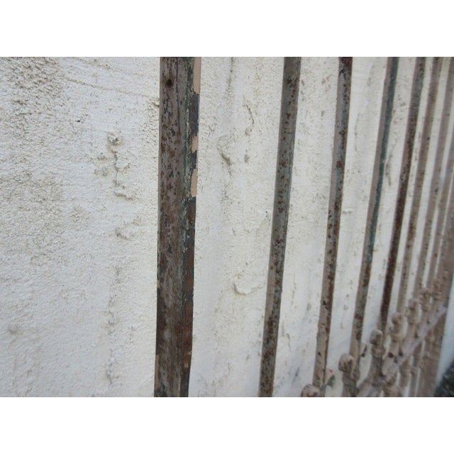 Antique Victorian Iron Gate For Sale In Philadelphia - Image 6 of 7