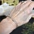 Tiffany & Co. Sterling Silver 'Barrel Bead' Station Double Strand Bracelet 7" Retired For Sale - Image 12 of 14