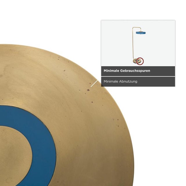 Revolve Floor Lamp Gold from Bert Frank For Sale - Image 11 of 18