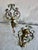 1920 French Iron Crystal Sconces - a Pair For Sale - Image 4 of 8