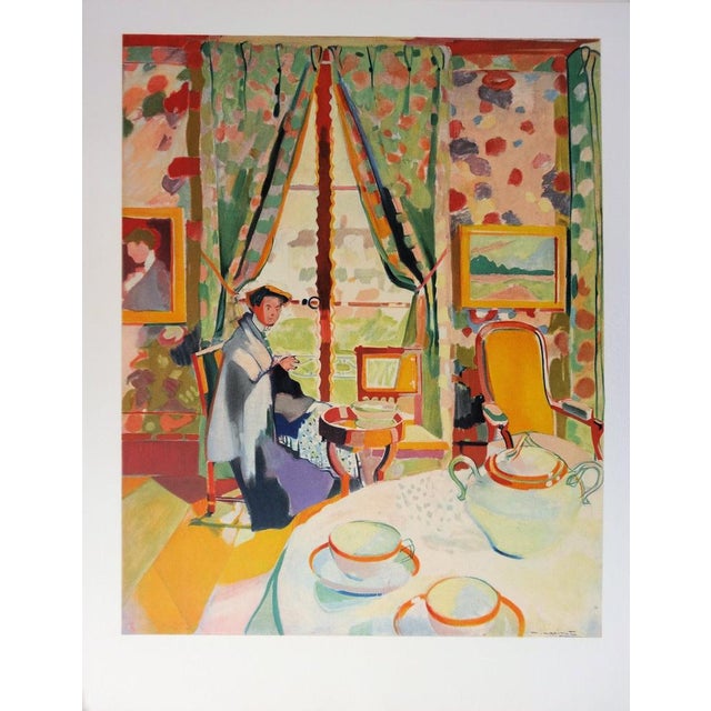 Marinot Maurice, Intérieur fauve, Lithograph For Sale - Image 5 of 5