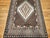 Vintage Moroccan Rug, Handwoven Wool, Geometric Pattern, Ivory & Brown, 6’ X 8’ For Sale - Image 13 of 18
