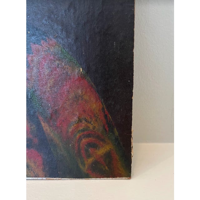 Late 19th Century Original Oil Portrait Painting of a Victorian Woman For Sale - Image 4 of 13