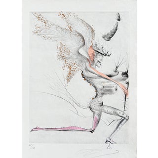 Salvador Dali, Le Démon ailé, 1969, Etching For Sale