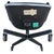 MCM to Modern Executive Armchair by Charles Pollock for Knoll Black Leather & 4 Prong Swivel Base For Sale - Image 16 of 18