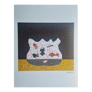After Yayoi Kusama, Goldfish, Lithograph, 1990s