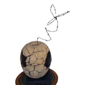 Bruny Graves Raku Sculpture