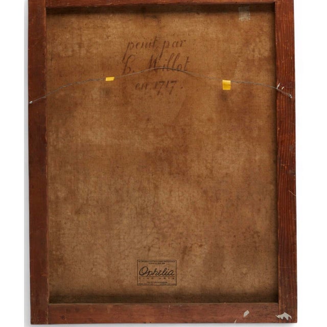 Baroque Early 18th Century French Portrait Painting of a Nobleman, Attributed to Henri Millot For Sale - Image 3 of 9