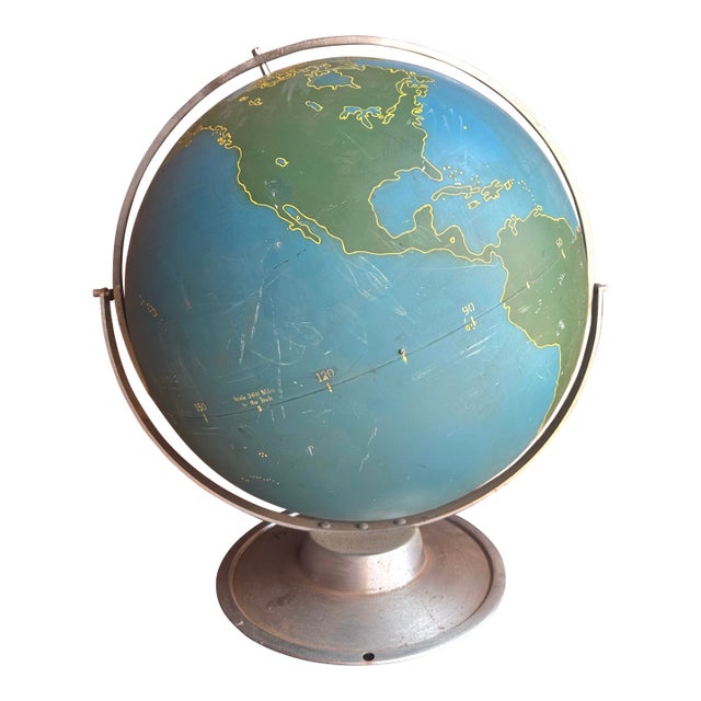 A.j. Nystrom Graphic Project Globe For Sale