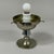 Black Art Deco Opaline Glass and Nickel Ball Flush Mount with Tassel, Germany, 1930s For Sale - Image 8 of 18