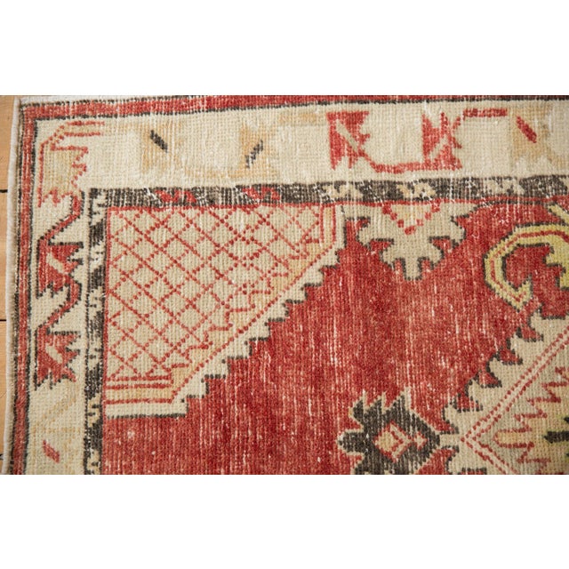 1970s Vintage Distressed Oushak Rug Runner - 2'6" x 5'7" For Sale - Image 5 of 8