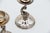 Low Silver Fish-Shaped Candlesticks, Set of 2, in Good conditions. Designed 1920 to 1949