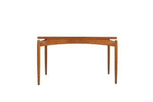 Mid-Century Danish Demi Lune Table, 1950s