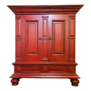 Milling Road by Baker Furniture Company Dutch Style Two Door Cabinet.