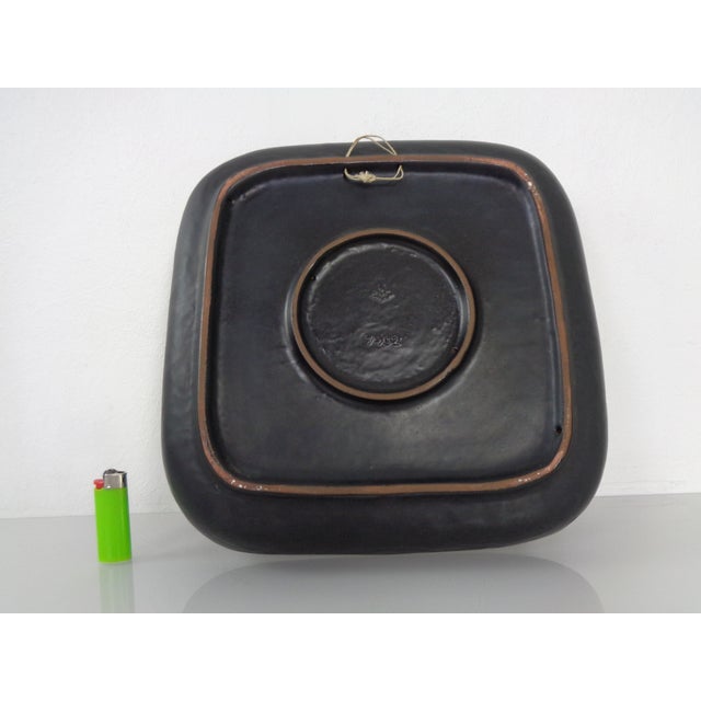 Glaze Ceramic 7402 Bowl from Karlsruher Majolika, Germany, 1960s For Sale - Image 13 of 18