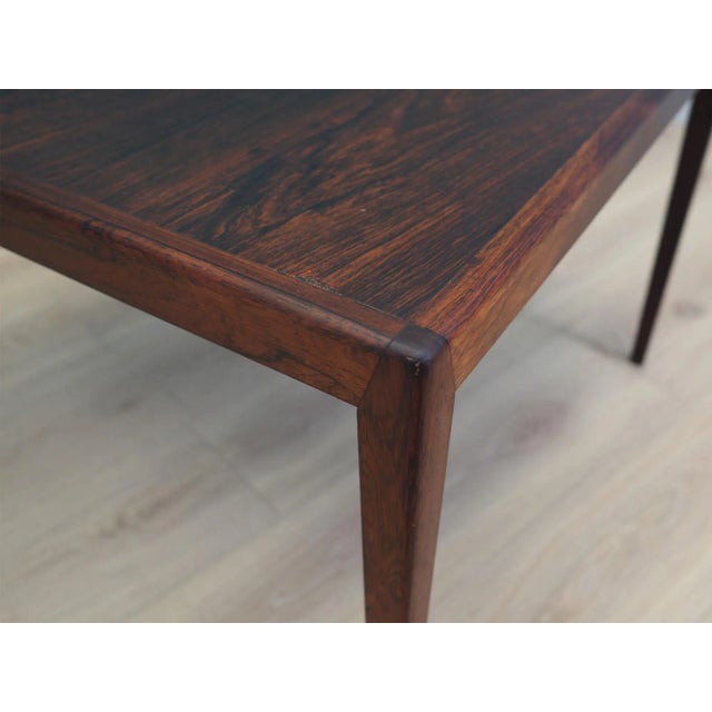 Brown Vintage Danish Rosewood Coffee Table, 1970s For Sale - Image 8 of 12