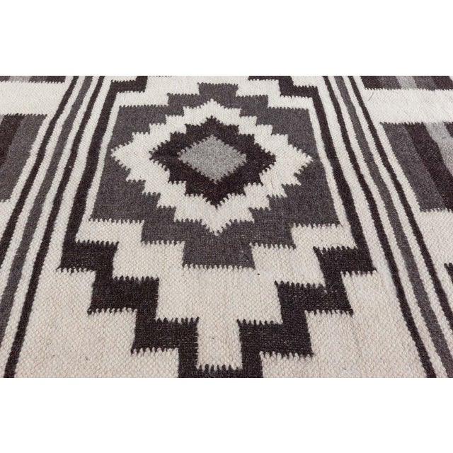 European Folk Stamverband VI Goat Hair Rug by Doris Leslie Blau For Sale - Image 4 of 9