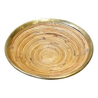 Hand Made Rattan Tray in the style of Svenskt Tenn, 1950s For Sale