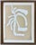 2026 Set of Three Abstract Botanical Paintings on Cotton Paper by Artist r.k. Red For Sale - Image 4 of 7