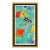 Mid 20th Century Winter Olympic Skiing Modern Yellow Serigraph LeRoy Neiman For Sale