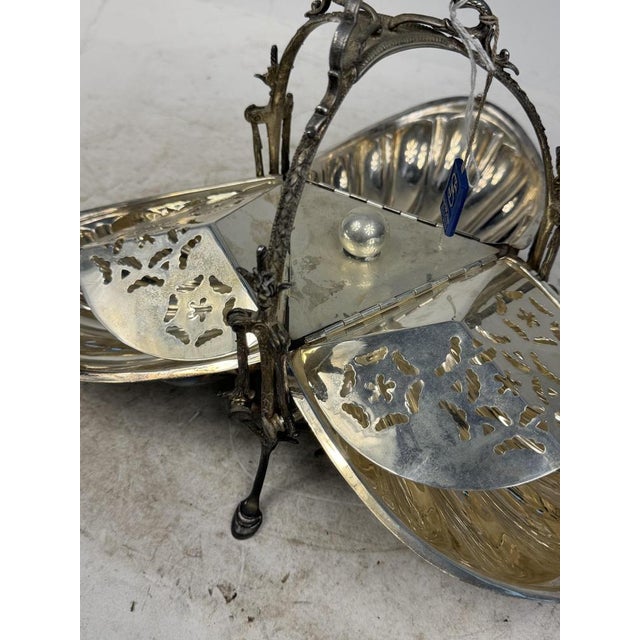 Victorian Silver Biscuit Jar, 1960s For Sale - Image 6 of 12