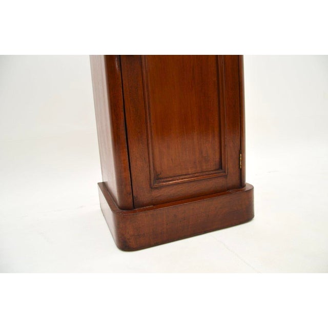 Brown Antique Victorian Bedside Table, 1860s For Sale - Image 8 of 9