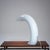 Arc Shaped White Aluminium Table Lamp by Georges Frydman, 1960s For Sale - Image 9 of 15
