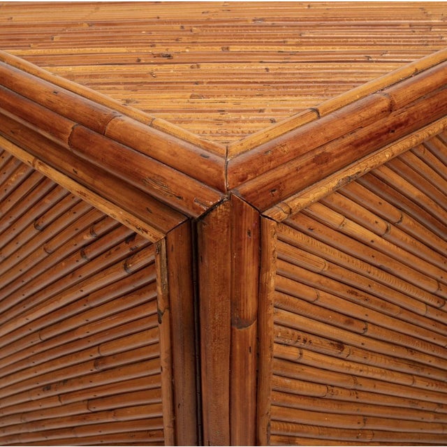 Southern Nurseries Rattan Sideboard from Vivai Del Sud, 1970 For Sale - Image 15 of 18