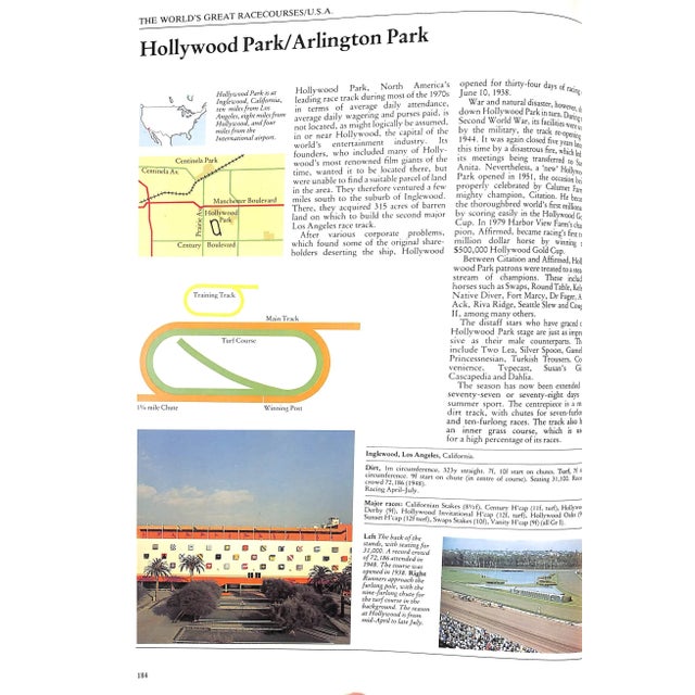 White "Horse Racing: The Complete Guide to the World of the Turf" 1981 Herbert, Ivor [Advisory Editor] For Sale - Image 8 of 11