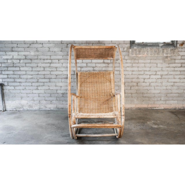Vintage Franco Bettonica “Dondolo" Lounge Chair For Sale In Boston - Image 6 of 18