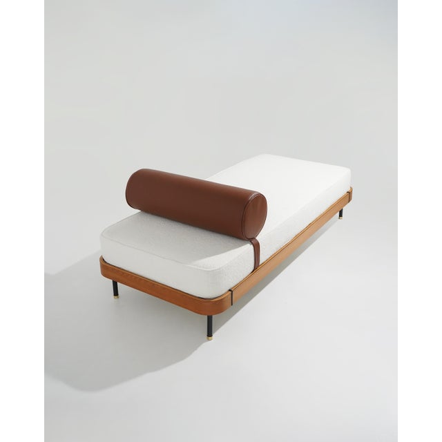 Daybed designed by Gio Ponti for Italbed in the 1960s, a refined expression of Ponti's pursuit of lightness, proportion,...