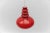 Lipstick Red Glass Ceiling Lamp from Peill & Putzler, 1960s For Sale - Image 6 of 9