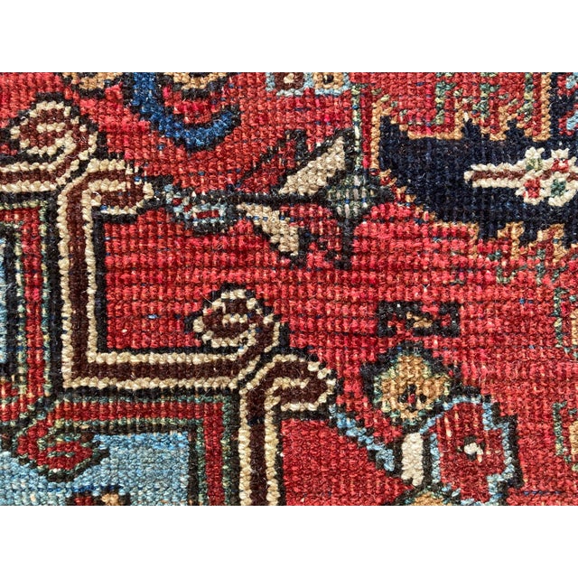 Antique Heriz Rug, 1920s For Sale - Image 15 of 18