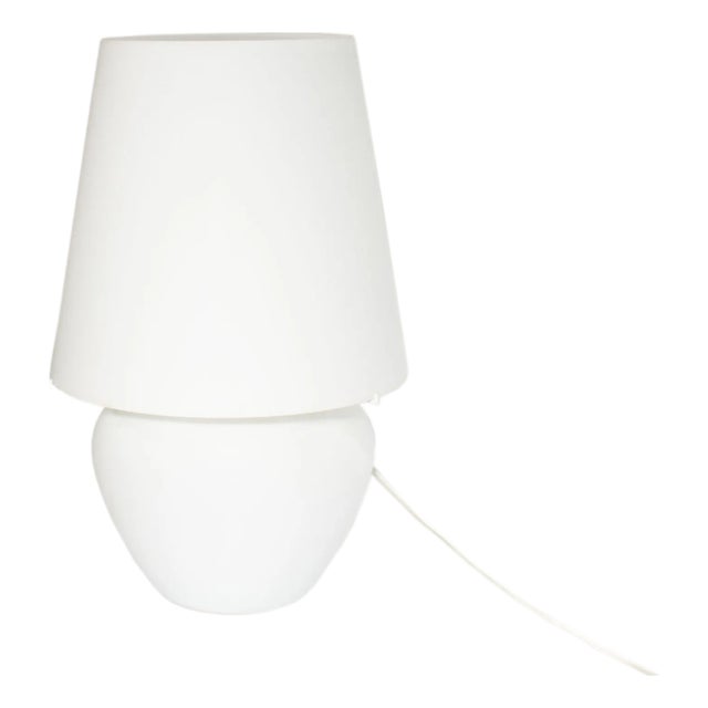 Late 20th Century Vistosi “Naxos” Italian Glass Table Lamp For Sale