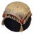 Mid 20 Th C Bernhardt Round Pouf With Tassels For Sale