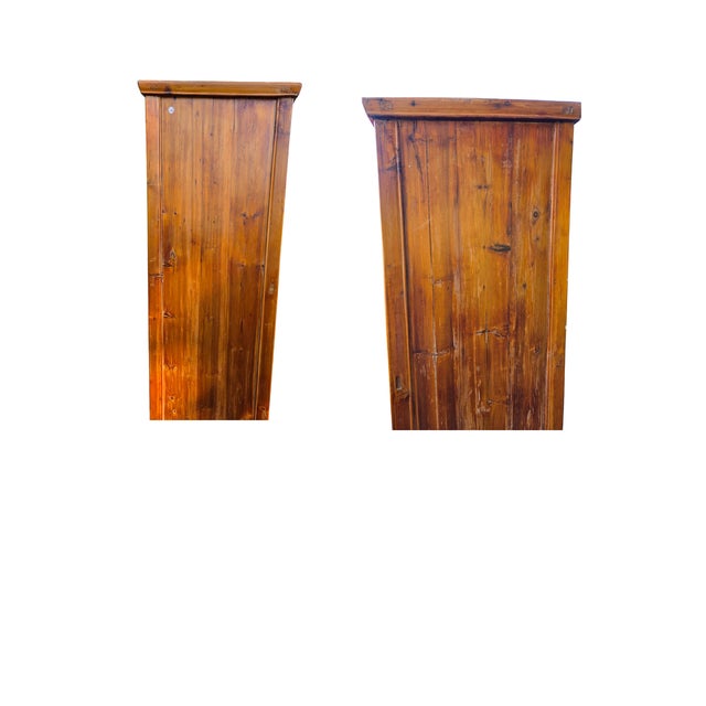 Antique Chinese Kitchen Cabinet Chinoiserie Asian Storage For Sale - Image 4 of 11