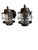 Bronze Mid 20th Century Mid Century Modern Lantern Outdoor Wall Sconces - Pair For Sale - Image 8 of 9