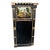 Circa 1830–1845 Empire Biedermeier Reverse-Painted Glass Mirror With Pastoral Scene For Sale