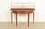 Baker Furniture Federal Banded Mahogany Demilune Console Table or Entry Table For Sale - Image 13 of 13