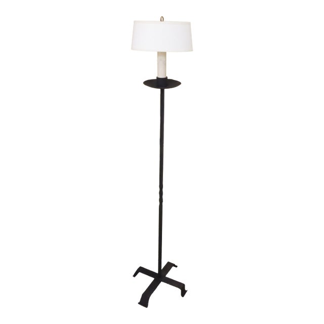 Vintage Iron Floor Lamp For Sale